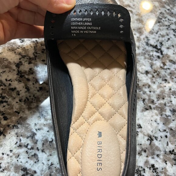 Birdies Starling Black Leather Loafer - Picture 4 of 6